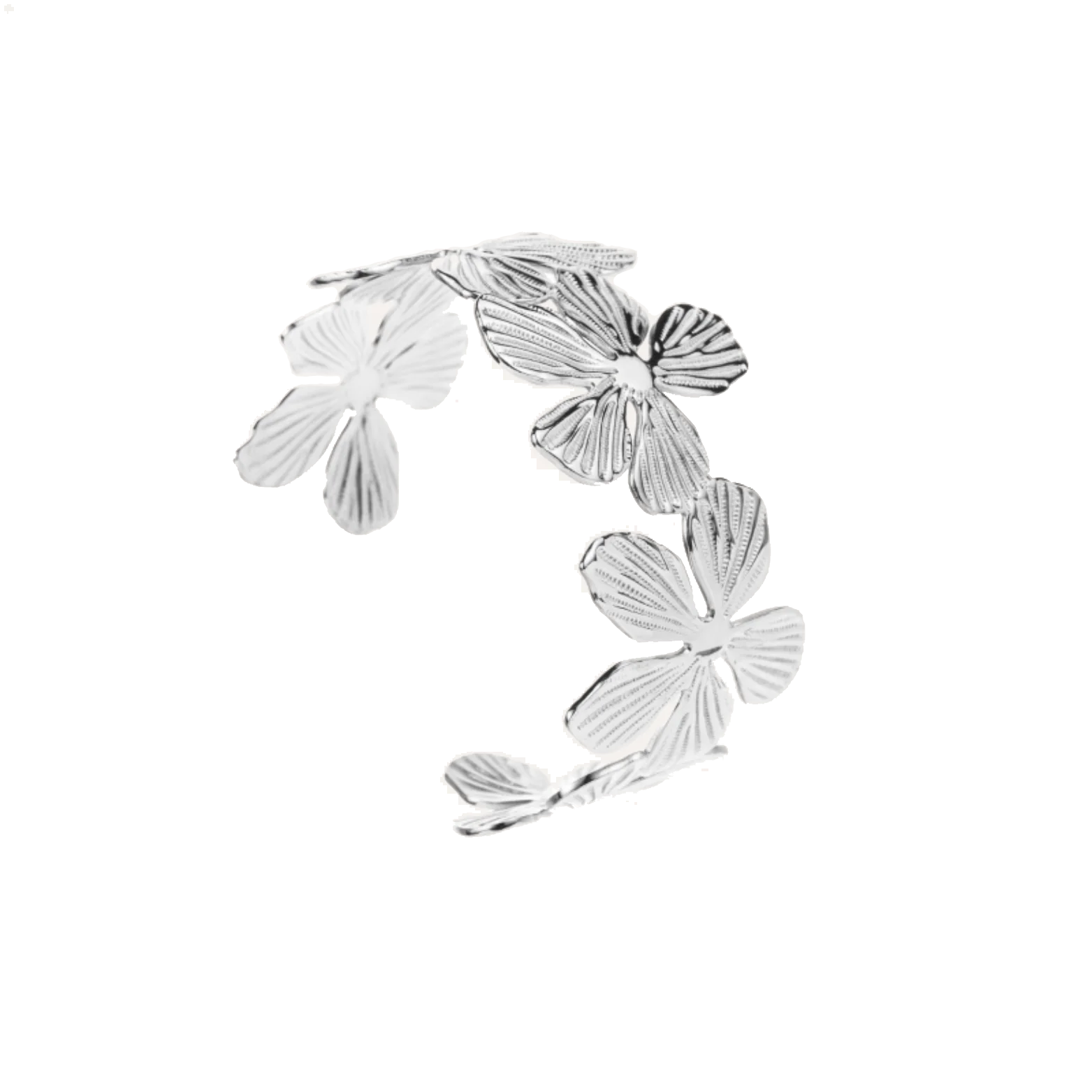 LARGE FLOWERS BRACELET - GOLD