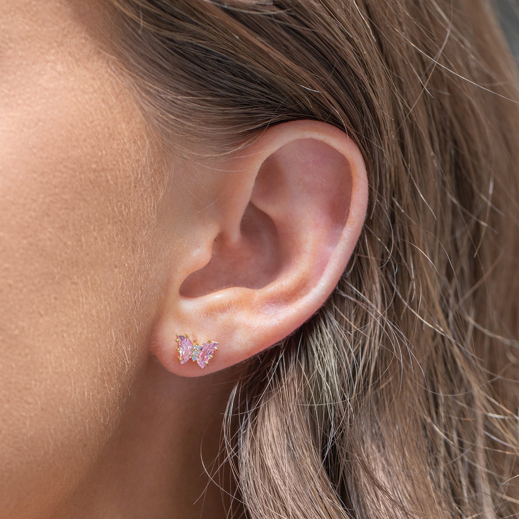 BOUCLES D'OREILLES "FLYE"