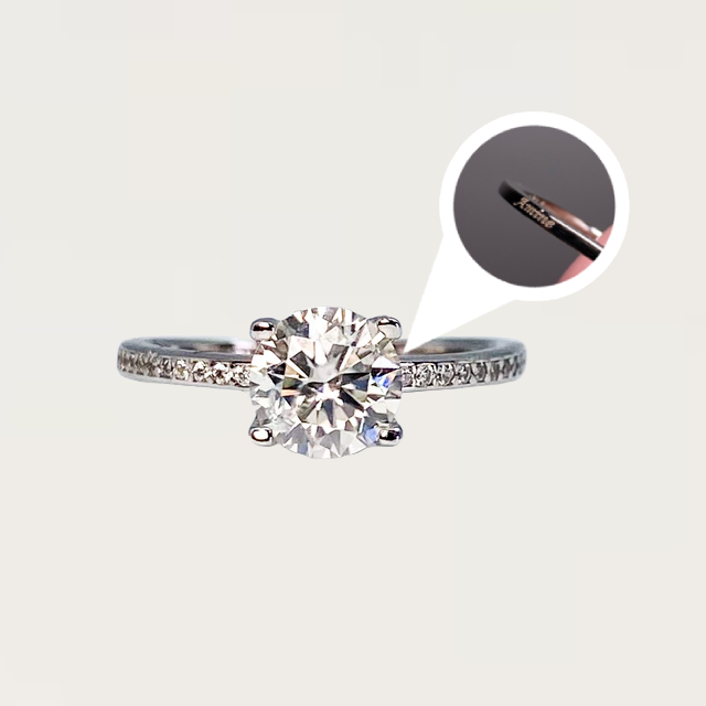 BAGUE "ISORIA" (gravure)